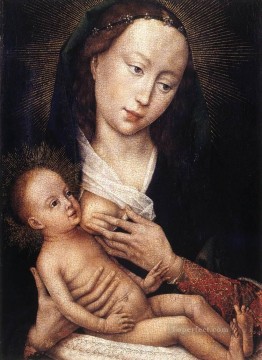 Rogier van der Weyden Painting - Díptico retrato de Jean de Gros ala izquierda Rogier van der Weyden